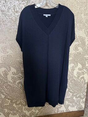 Chico's Navy Knit Dress - Size 3 (XL)
